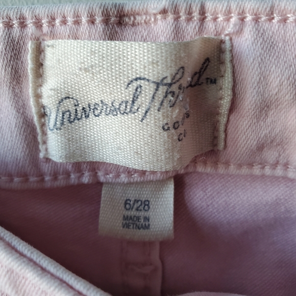 High Rise Button Fly Slim Straight Cropped Jeans Size 6 - Picture 8 of 16